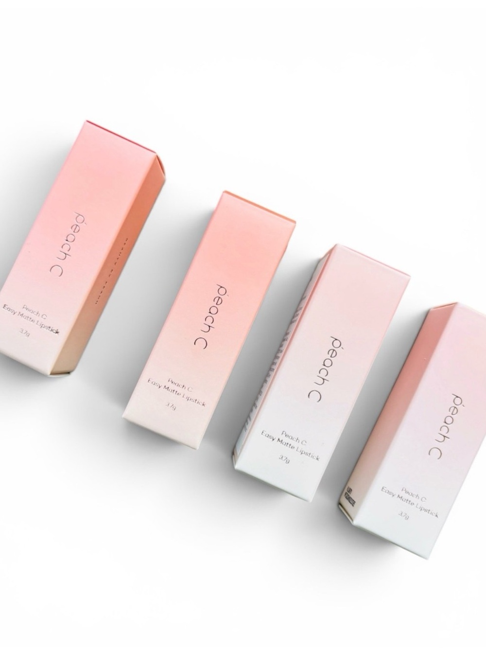 Peach Couture Matte Lipstick Set — Peach and Soft Pink Packaging NWT